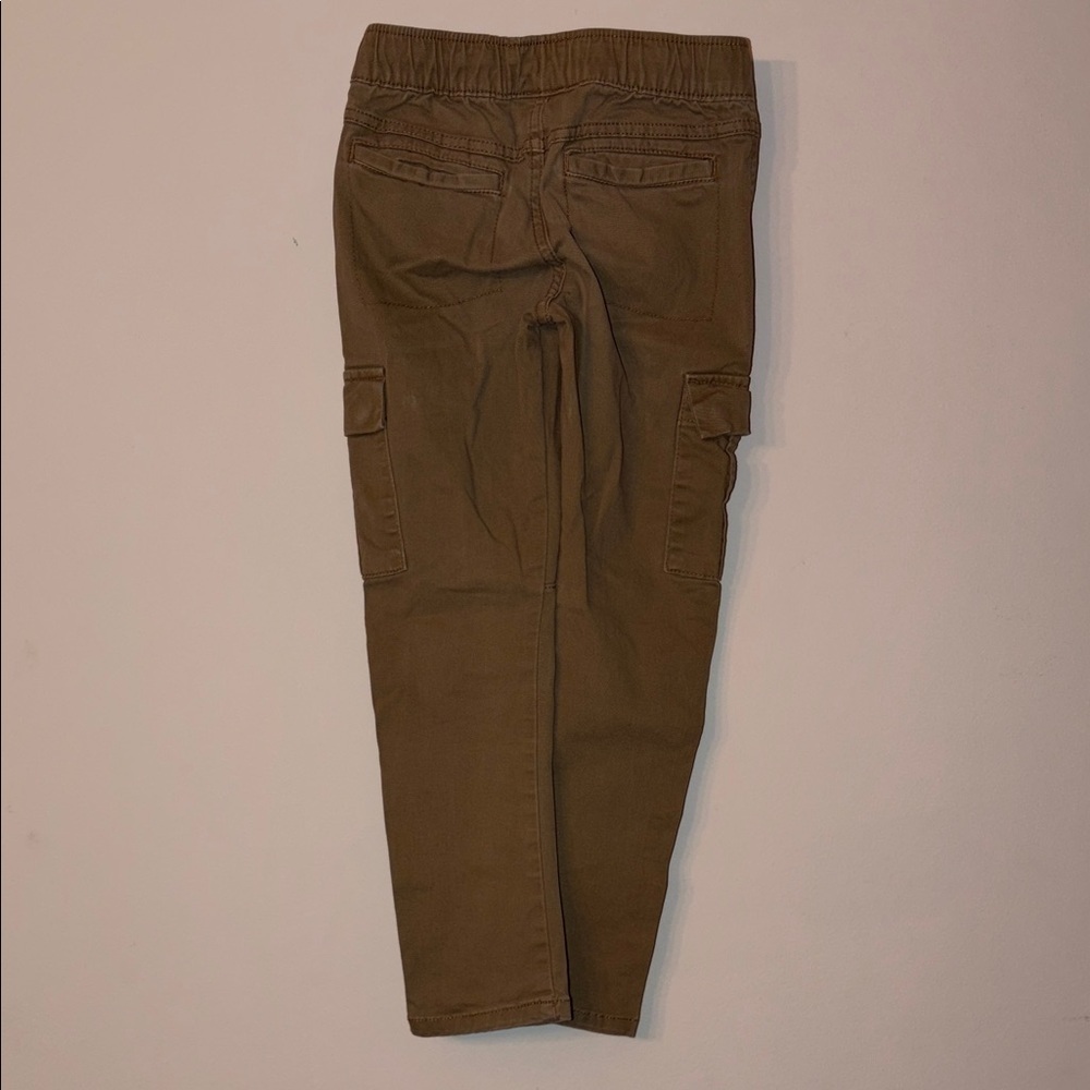 Cat & Jack Khaki Cargo Pants — Boys 7 - Picture 2 of 3